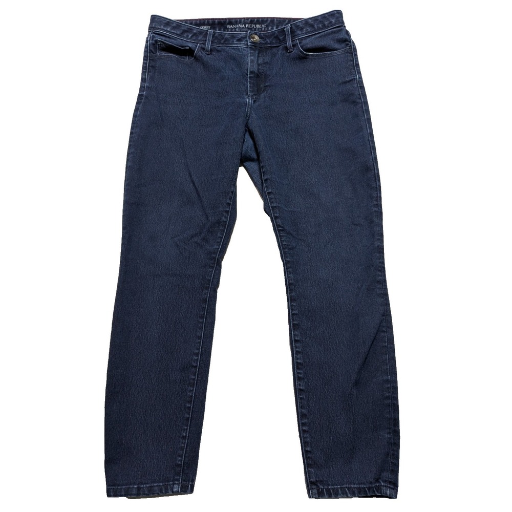 Banana Republic‎ Skinny Ankle Jeans - Women Size 30 Dark Wash